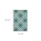 Homeroots 8 x 11 ft. Blue & Green Floral Indoor & Outdoor Area Rug 388670 - alternate 3